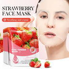10-Piece Fruit Essence Hydrating and Brightening Facial Mask Set