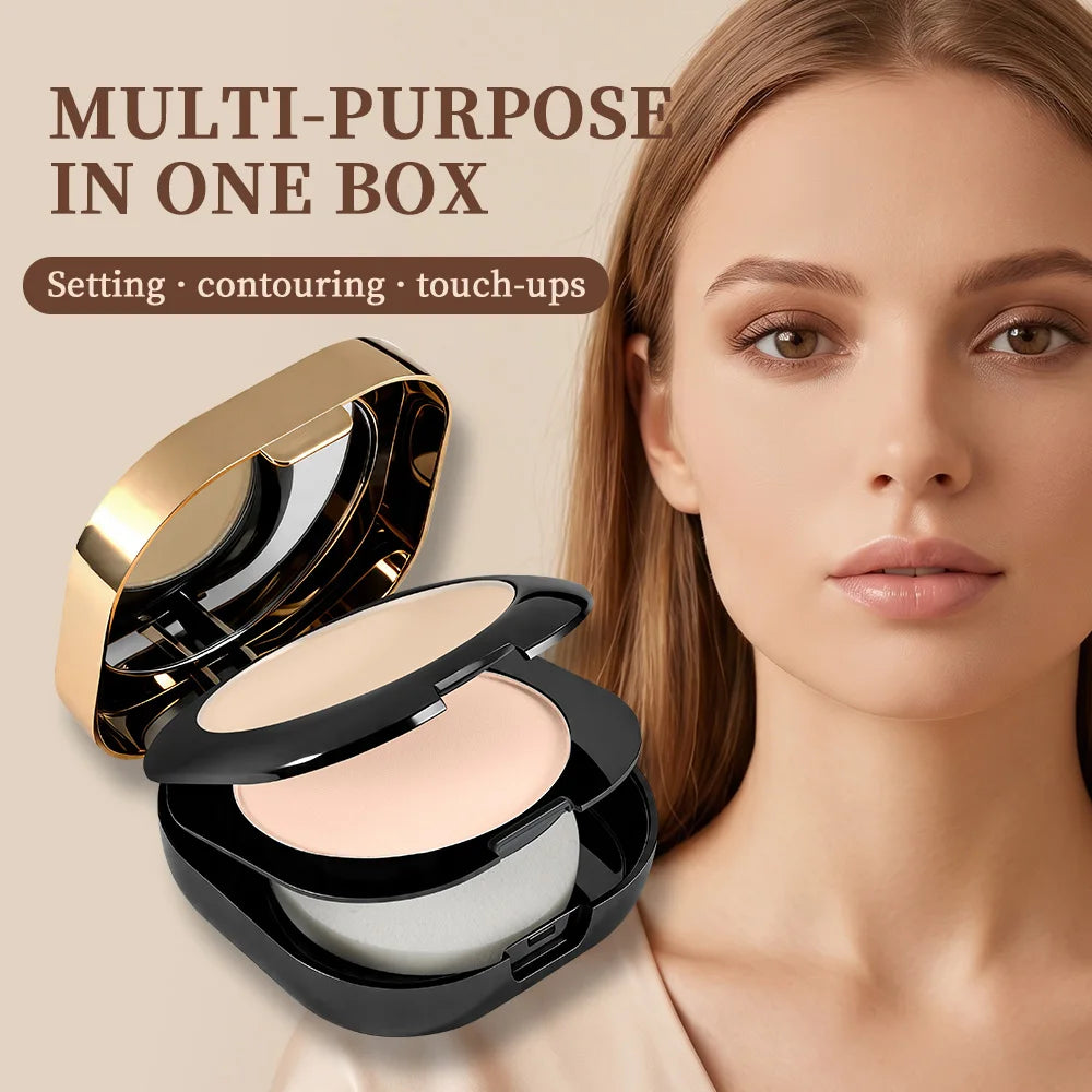 Double Layer Matte Setting Powder for All Day Oil Control