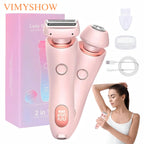 Pain-Free Electric Shaver for Women Body and Facial Hair