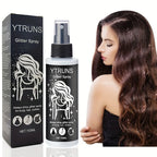 Shimmering High-Gloss Glitter Spray for Body, Hair, and Clothes