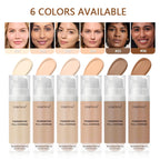 Full Coverage Waterproof Liquid Foundation for Flawless Skin