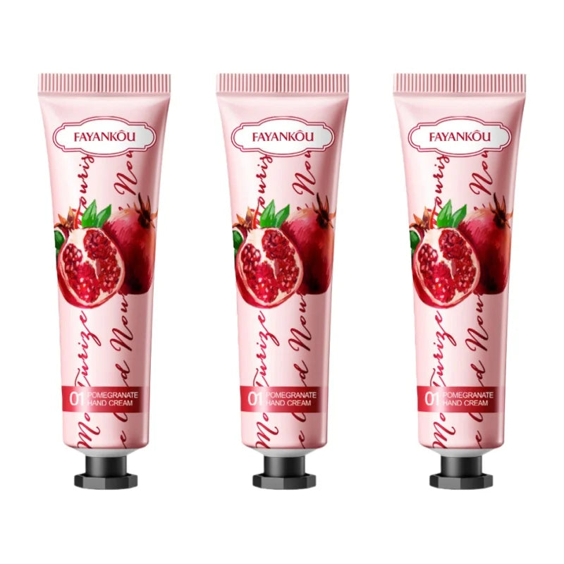 Hydrating Fruit Extract Hand Cream for Dry Skin