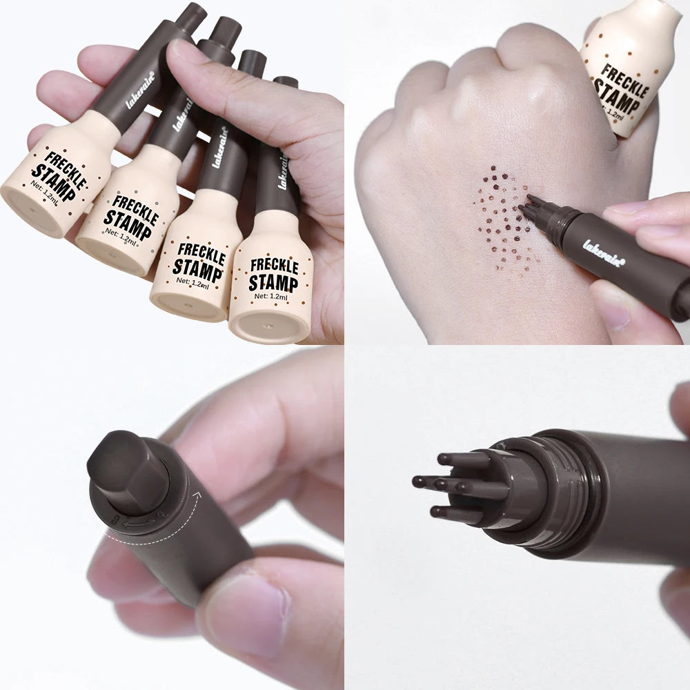 Waterproof Natural Fake Freckle Stamp Makeup Pen