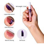 Waterproof Peel-Off Lip Stain for Long-Lasting Color