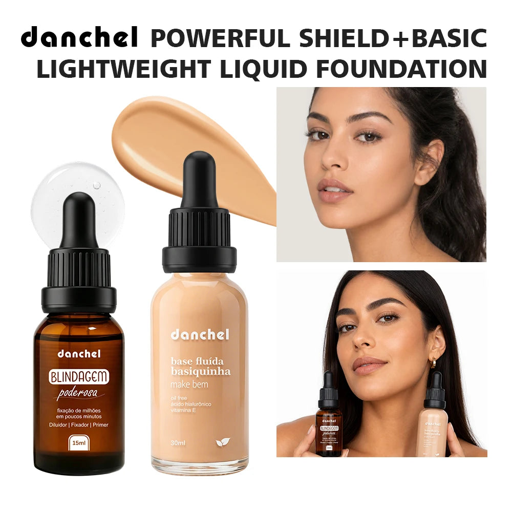 Waterproof Foundation and Primer Makeup Set