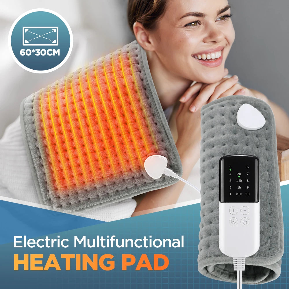 Electric Heating Pad for Back Pain and Muscle Relief - 8