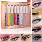 Waterproof Colorful Liquid Eyeliner Set