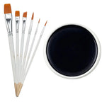 Professional Face and Body Paint Kit with Brushes for Parties