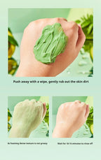 Deep Cleansing Avocado Bubble Facial Mask Set