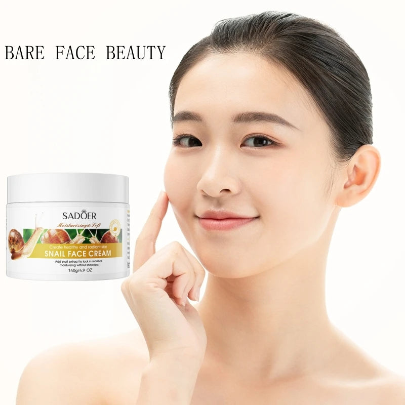 Snail Extract Hydrating Cream for Radiant Skin