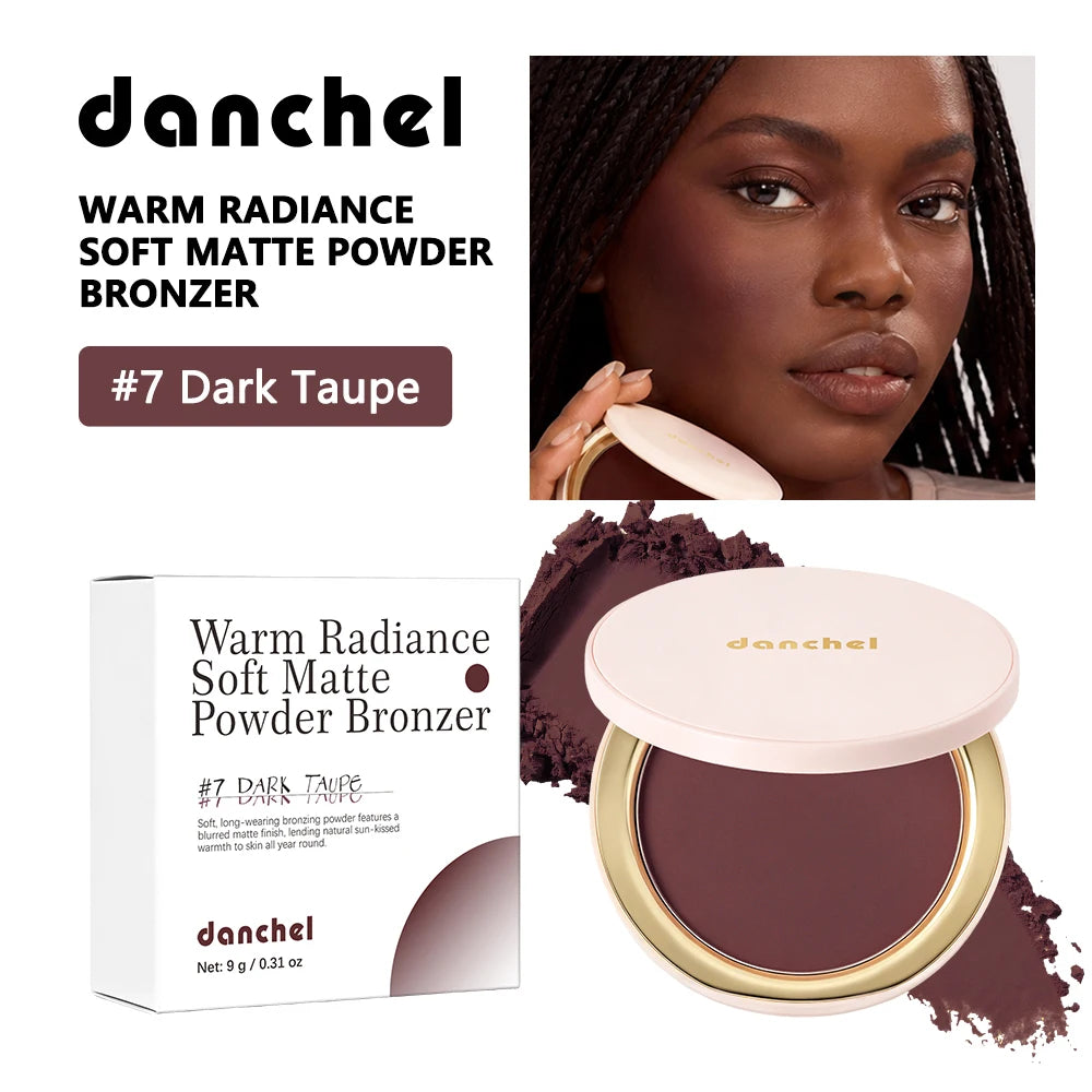 Soft Matte Bronzer Powder for Natural Contouring - 24