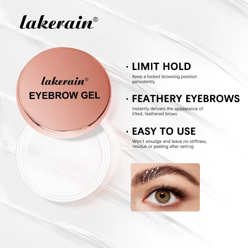 Waterproof Eyebrow Styling Gel for Natural Laminated Brows