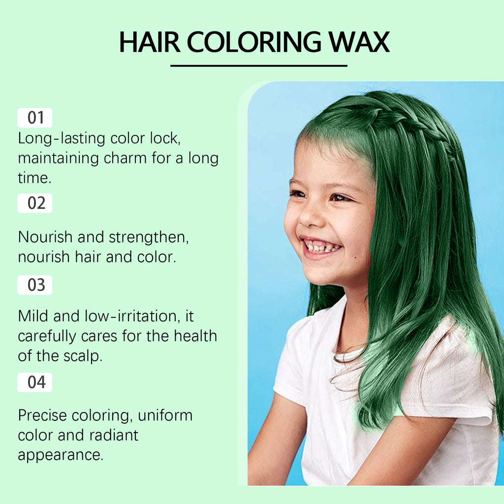Temporary Hair Color Wax for Kids Parties