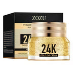 24K Gold Hyaluronic Acid Eye Cream for Dark Circles and Firming