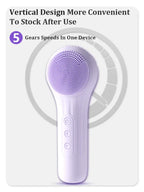 Sonic Electric Facial Cleansing and Exfoliating Brush