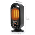 Portable Ceramic Space Heater for Desk and Bedroom