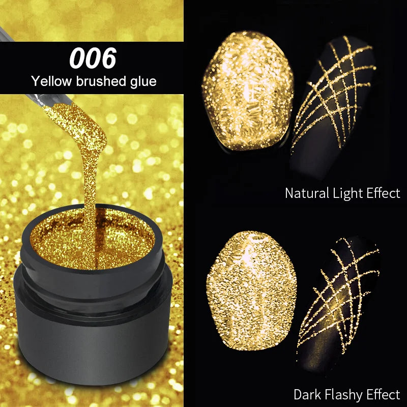 Reflective Spider Gel for Nail Art Design
