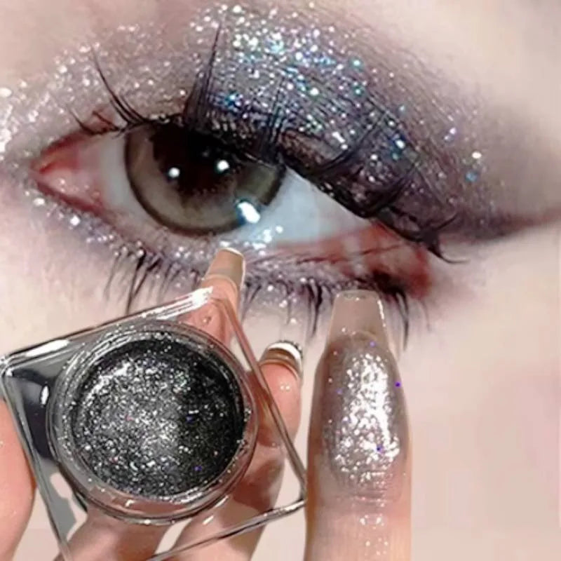 Diamond Shimmer Glitter Eyeshadow for Radiant Eye Makeup