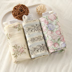 Soft Four-Layer Cotton Gauze Baby Washcloths and Burp Cloths