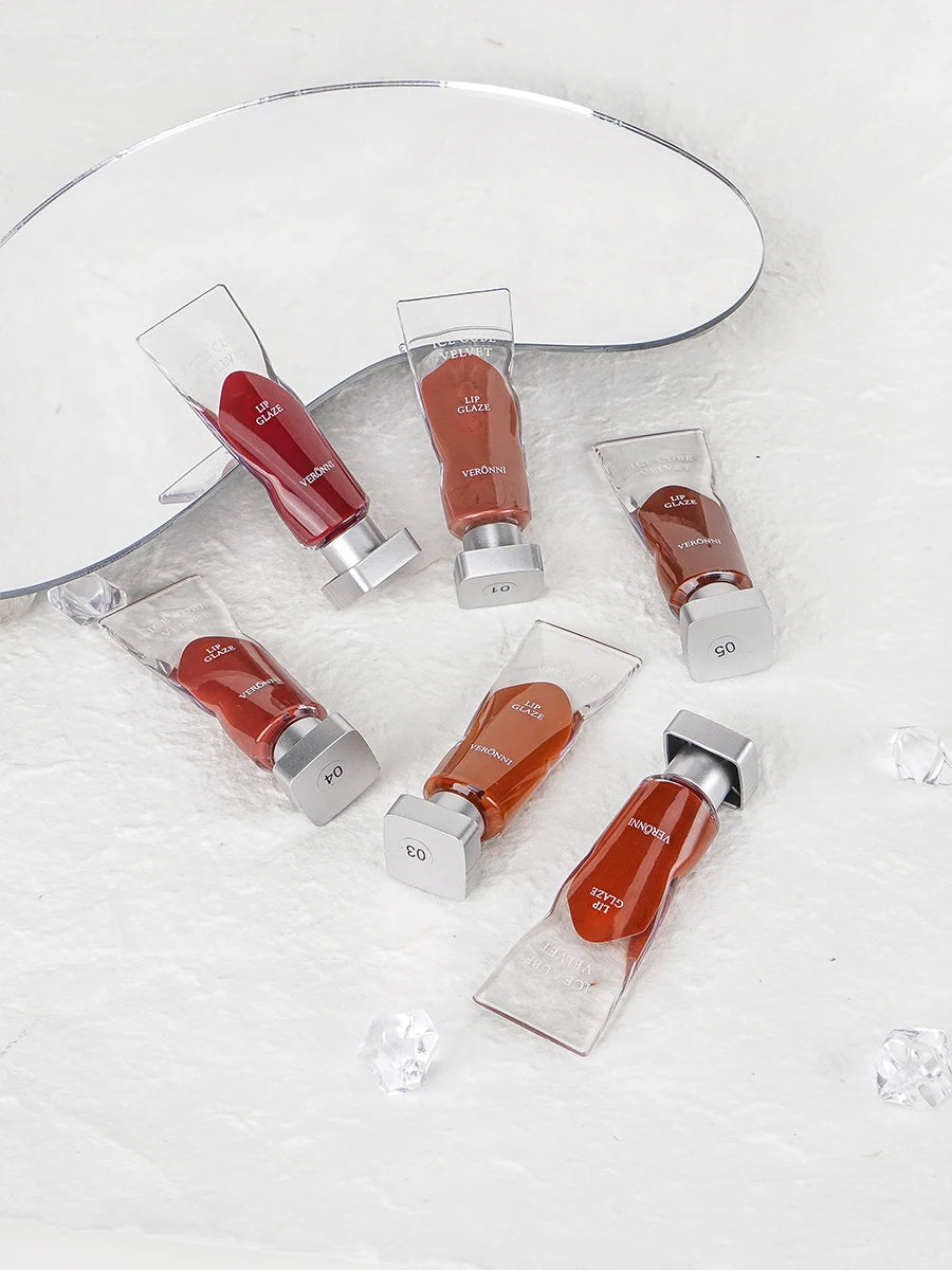 Matte Velvet Liquid Lip Gloss Set - 8
