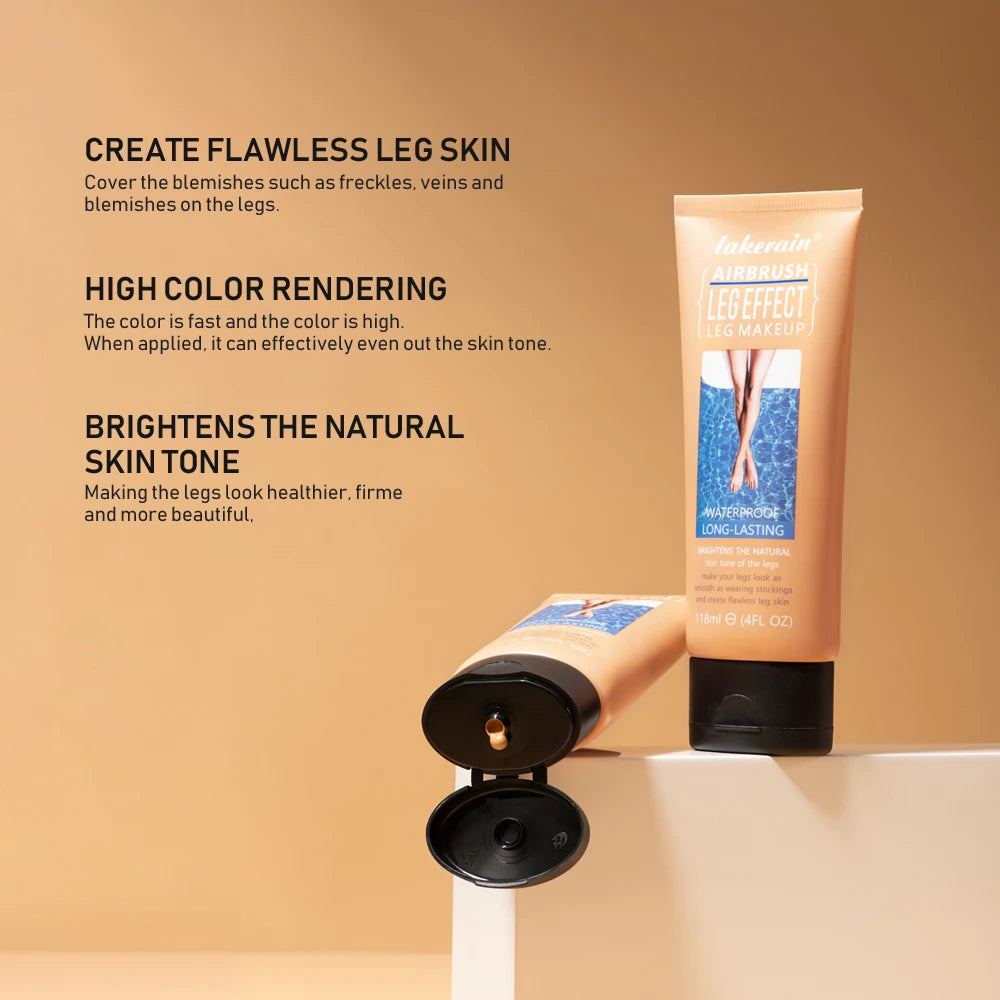 Waterproof Body Foundation for Flawless Legs and Skin
