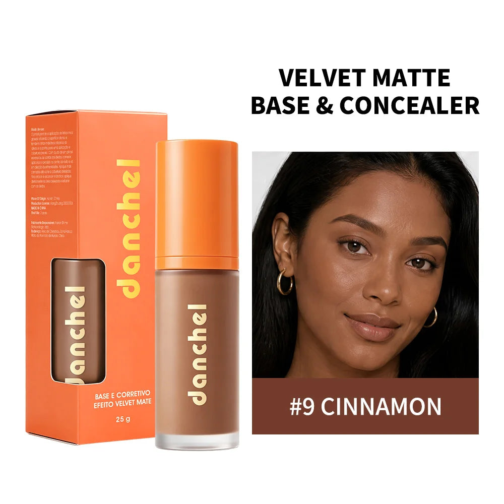 Velvet Matte Liquid Foundation and Concealer