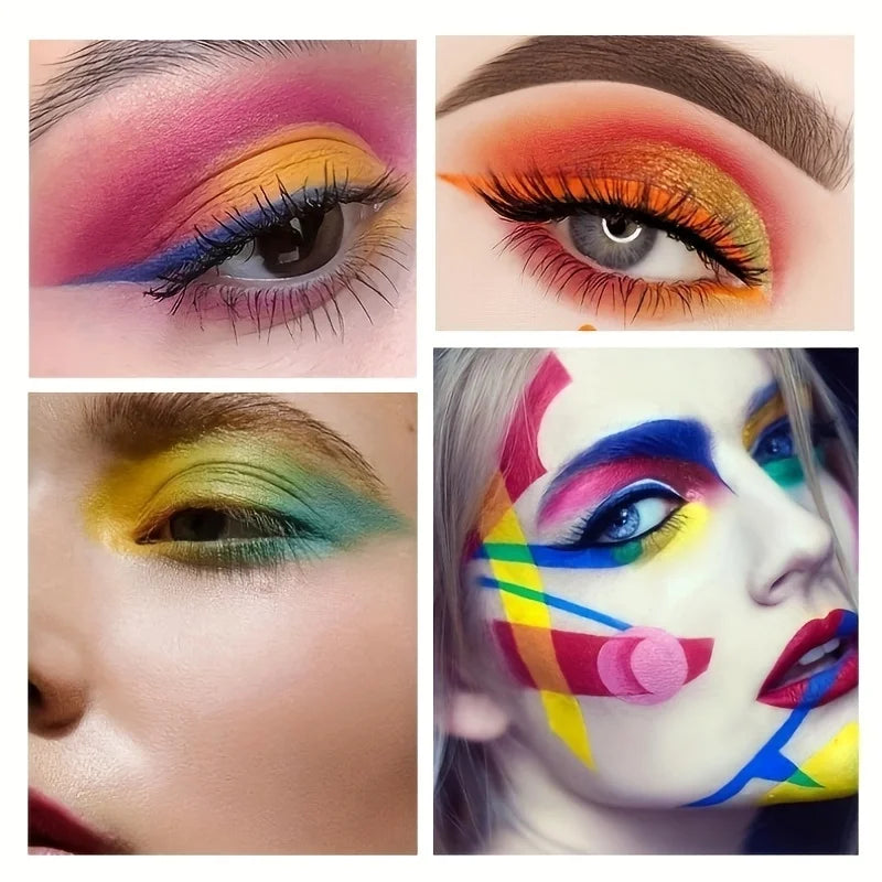 24-Color Professional Face and Body Paint Kit for Parties
