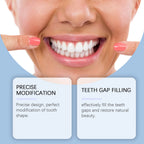 Adjustable Snap-On Smile Veneers for Teeth Whitening and Gaps