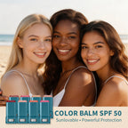 SPF 50 Tinted Sunscreen Blush Stick for Cheeks and Lips