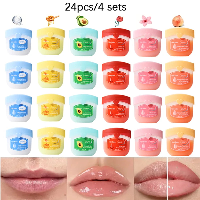 24-Piece Fruity Moisturizing Lip Balm Set - 13