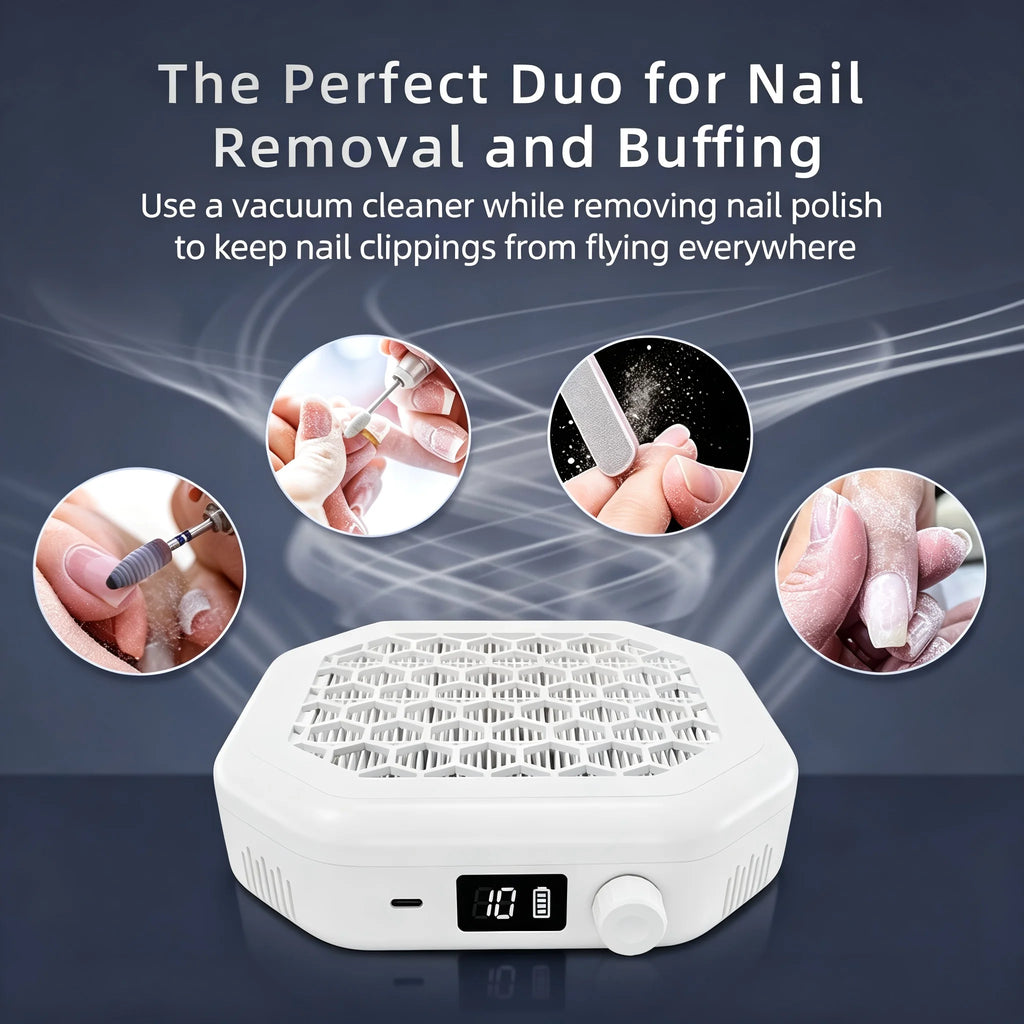 Portable Cordless Nail Dust Collector
