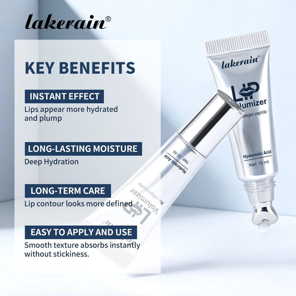 Hydrating Lip Plumper Serum for Fuller Smoother Lips