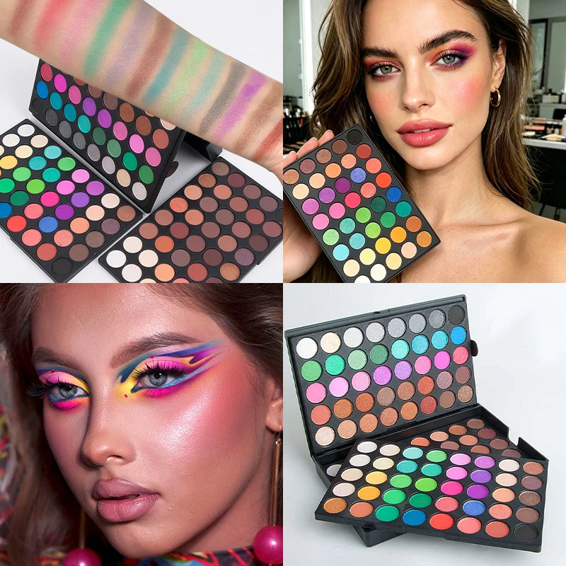 120-Color Professional Eyeshadow Palette for Every Look