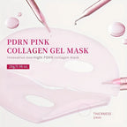 Firming Pink Collagen Gel Face Mask for Radiant Skin