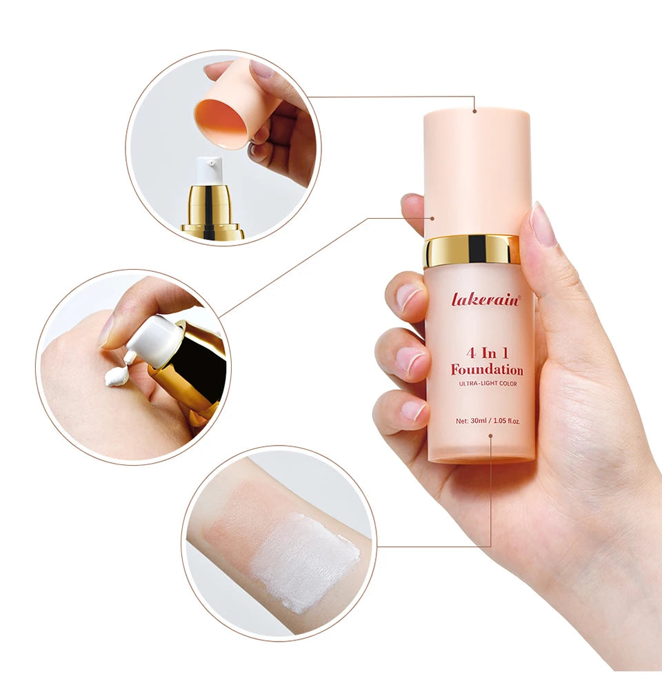 4-in-1 Color Changing Moisturizing Foundation with SPF 30 - 14