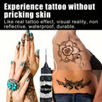 Temporary Black Henna Tattoo Gel for Festivals and Body Art