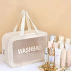 Waterproof Transparent Large Capacity Cosmetic Travel Bag