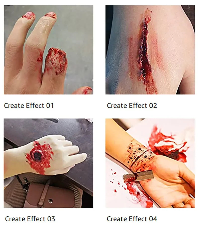 Professional Special Effects Makeup Kit for Halloween and Cosplay - 21