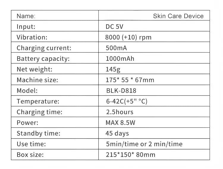 Micro-Current Facial Lifting and Rejuvenation Device - 14