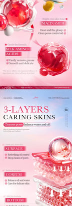 Rose Amino Acid Gentle Facial Cleansing Mousse