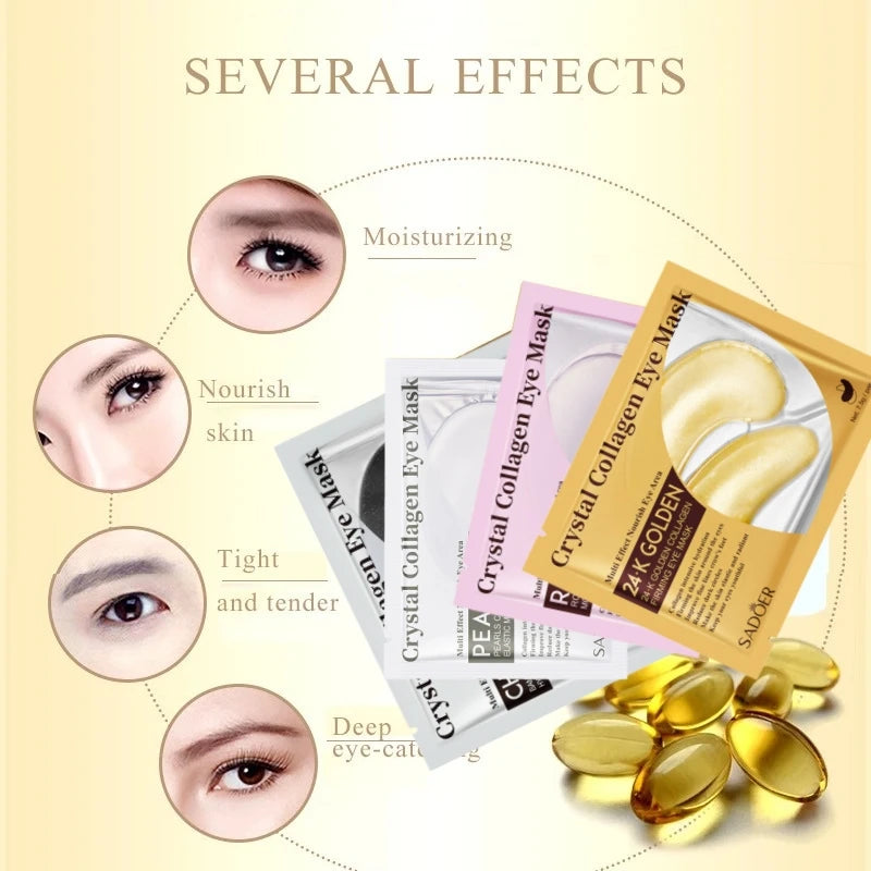 Collagen Firming Eye Masks for Puffy Eyes and Dark Circles
