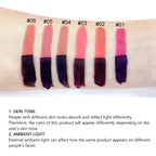 Long-Lasting Peel-Off Matte Liquid Lipstick