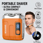 Portable Electric Rotary Shaver for Men
