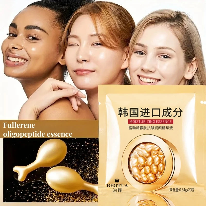 Fullerene Anti-Wrinkle Moisturizing Essence Capsules