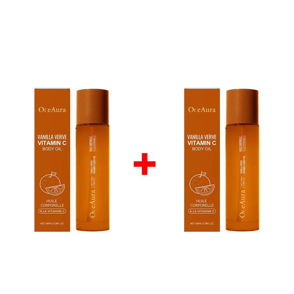 Vitamin C Brightening Body Oil for Glowing Hydrated Skin