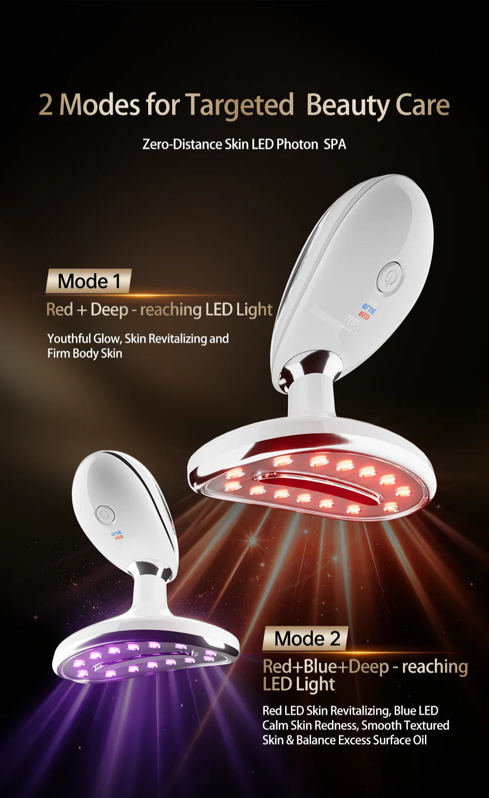 LED Facial Sculpting and Skin Tightening Device - 10