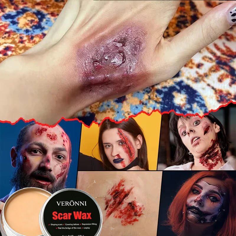 Realistic Scar Wax for Special Effects Makeup