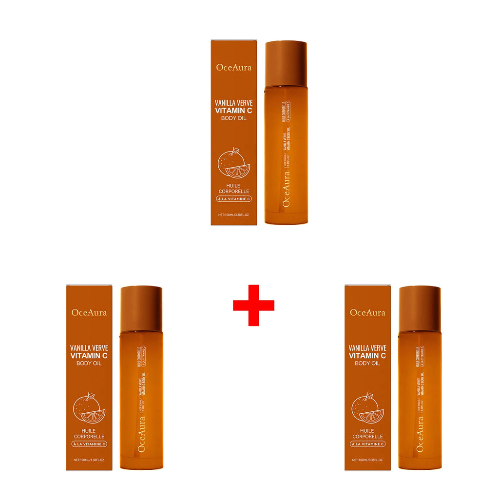 Vitamin C Brightening Body Oil for Glowing Hydrated Skin