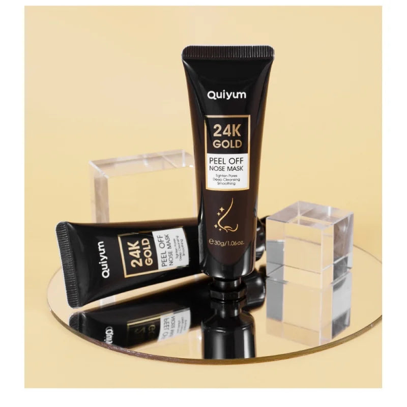 24K Gold Deep Cleansing Pore Peel-Off Nose Mask