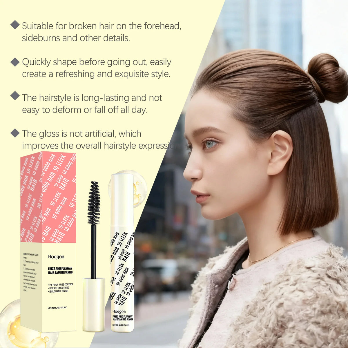 Anti-Frizz Hair Finishing Wand for Sleek Styles